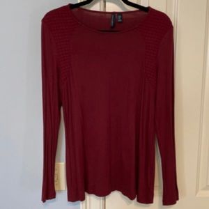 Cynthia Rowley Burgandy Tunic